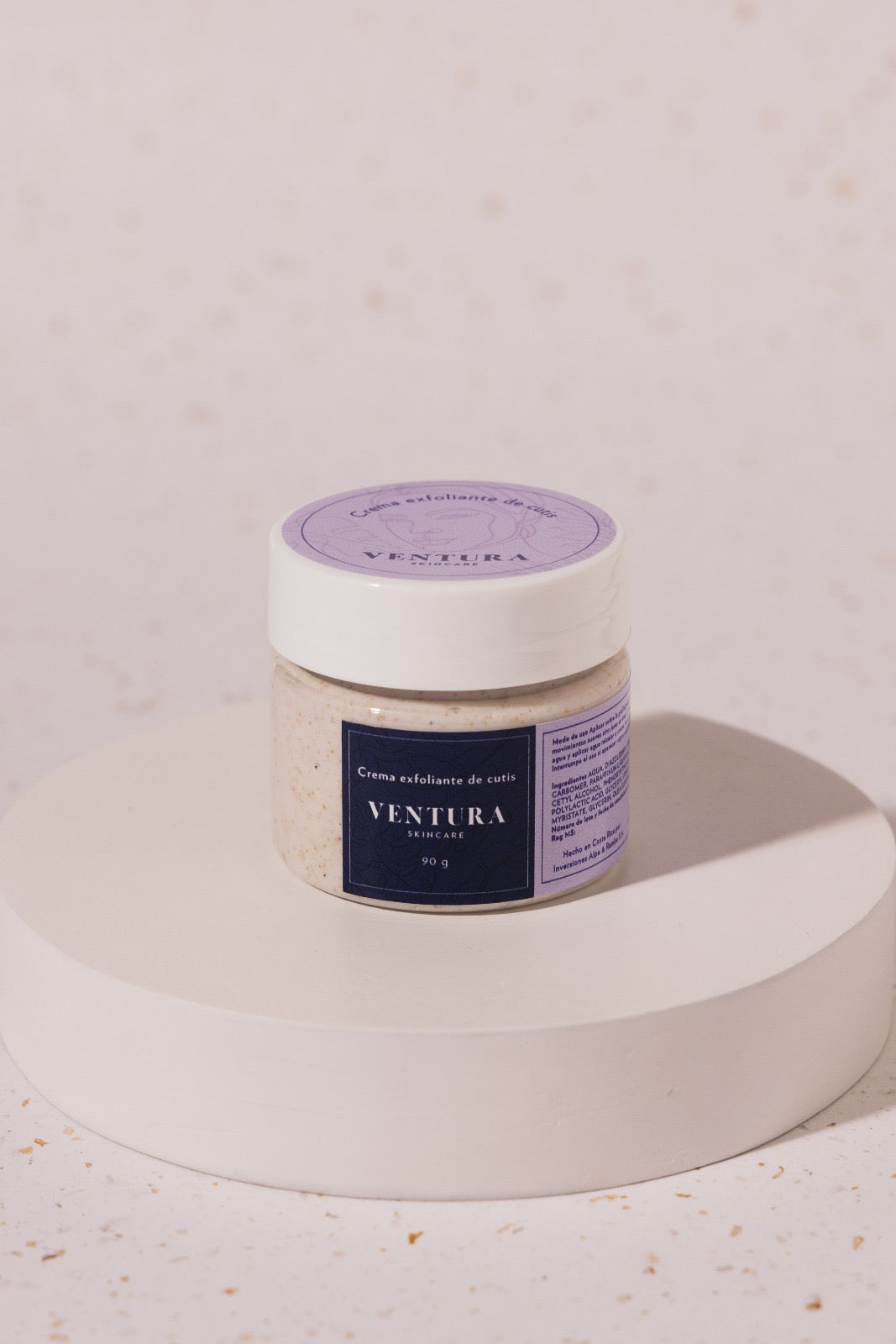 Crema exfoliante de cutis