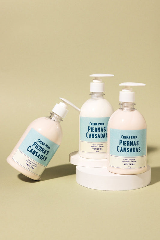 Crema para piernas cansadas