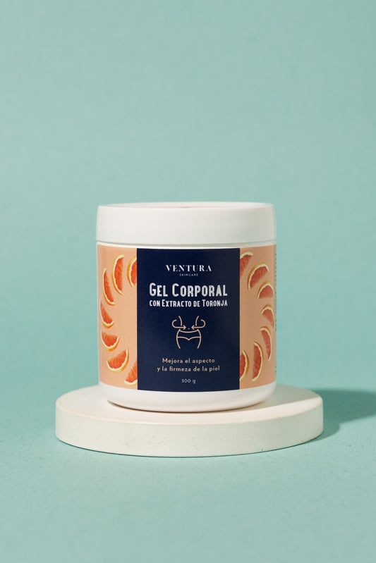 Gel corporal reductor con extracto de toronja